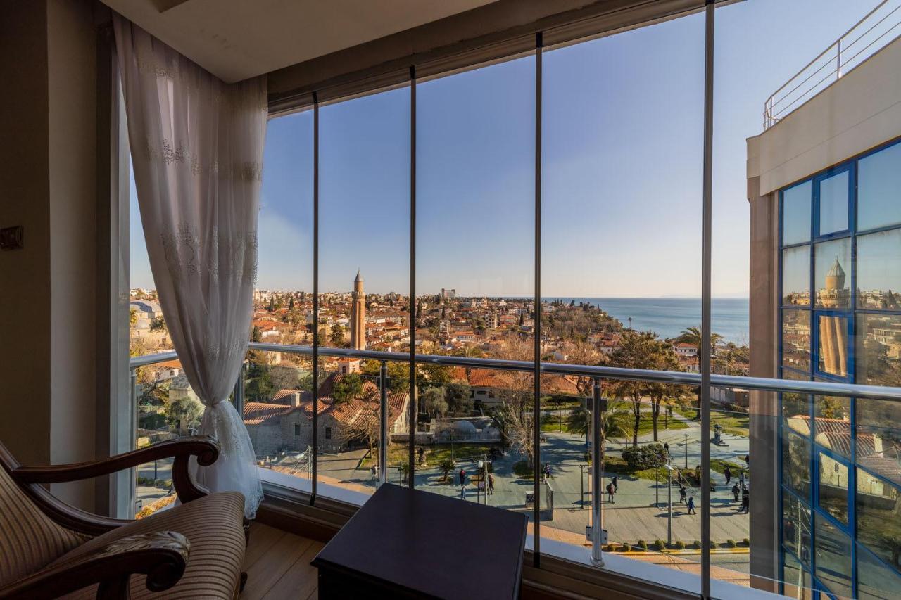 Lovely Flat With Sea View Near Beach In Muratpasa Antalya Exterior foto